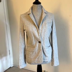 Banana Republic jersey blazer.